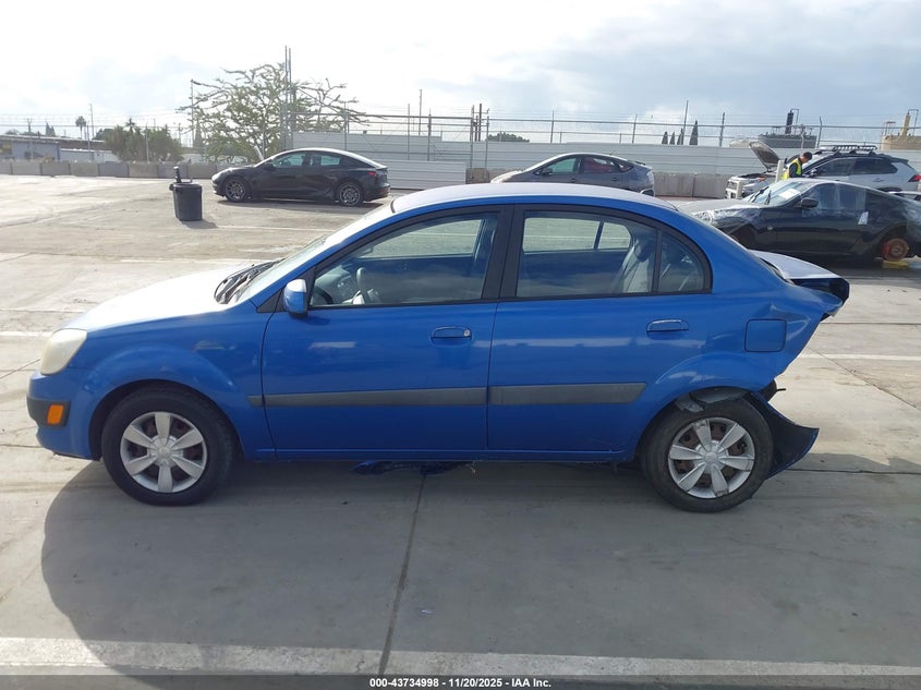 2006 Kia Rio Lx VIN: KNADE123466164984 Lot: 43734998