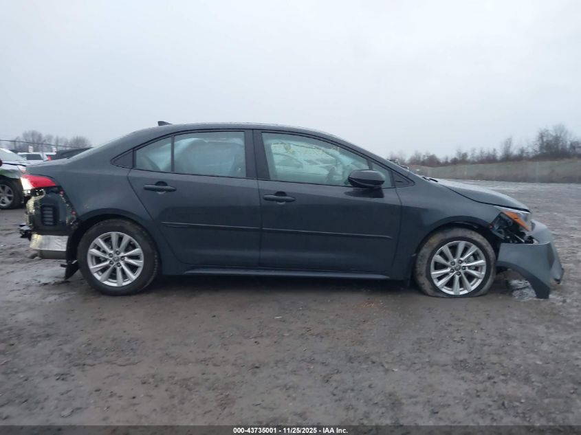 2025 Toyota Corolla Le VIN: 5YFB4MDE3SP339550 Lot: 43735001