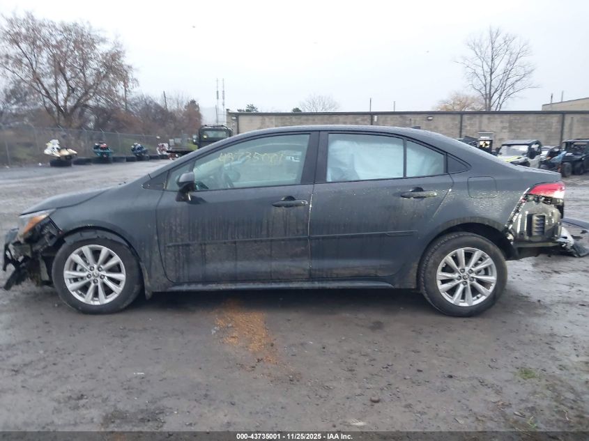 2025 Toyota Corolla Le VIN: 5YFB4MDE3SP339550 Lot: 43735001