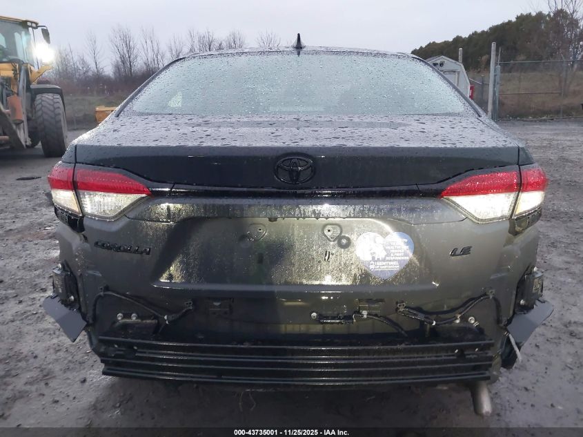2025 Toyota Corolla Le VIN: 5YFB4MDE3SP339550 Lot: 43735001