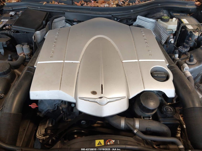 2004 Chrysler Crossfire VIN: 1C3AN69L84X009147 Lot: 43735010