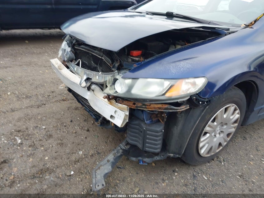 2009 Honda Civic Vp VIN: 2HGFA15359H515263 Lot: 43735033