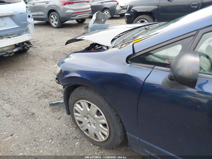 2009 Honda Civic Vp VIN: 2HGFA15359H515263 Lot: 43735033