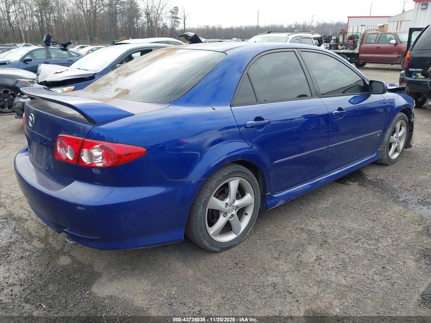 1YVHP80D235M20599 2003 MAZDA 6 photo no. 4