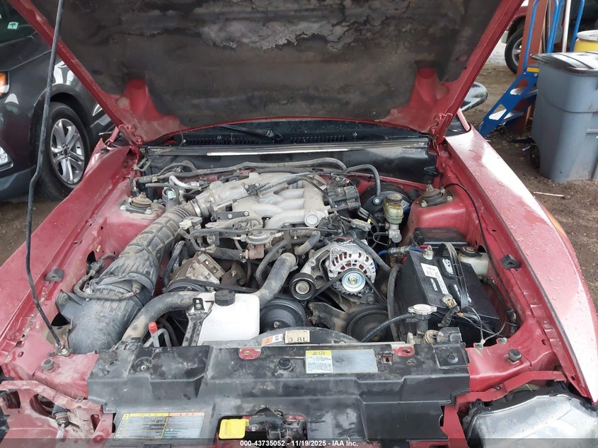 2001 Ford Mustang VIN: 1FAFP40411F119325 Lot: 43735052