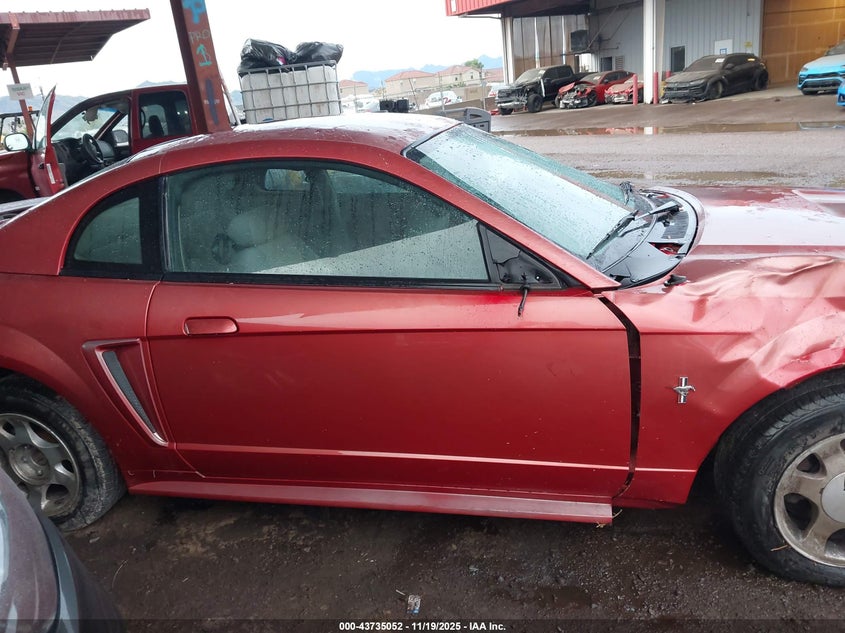 2001 Ford Mustang VIN: 1FAFP40411F119325 Lot: 43735052