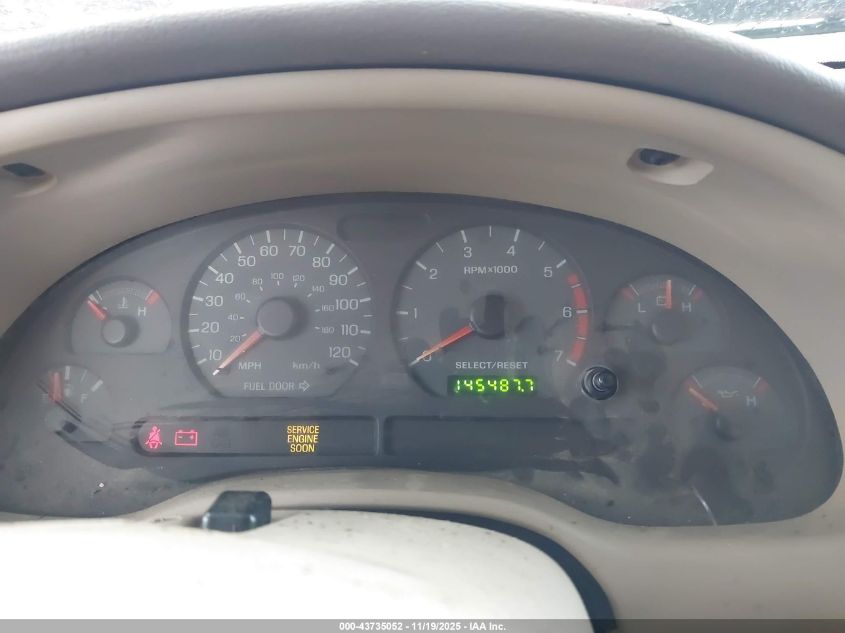 2001 Ford Mustang VIN: 1FAFP40411F119325 Lot: 43735052