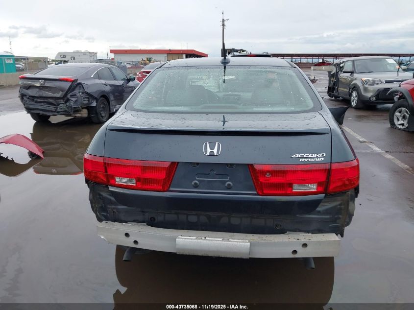 2005 Honda Accord Hybrid Ima VIN: JHMCN36525C014232 Lot: 43735068