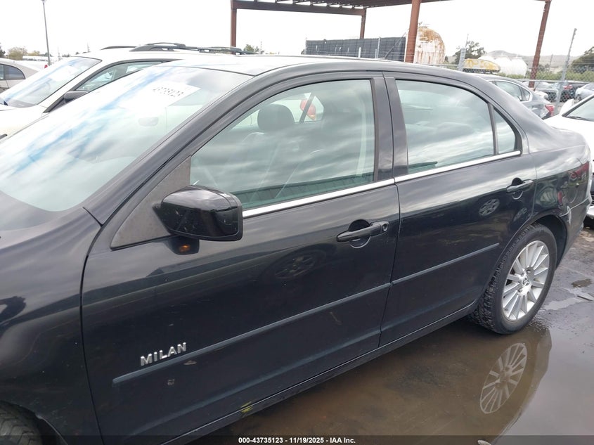 2007 Mercury Milan V6 Premier VIN: 3MEHM08117R651506 Lot: 43735123