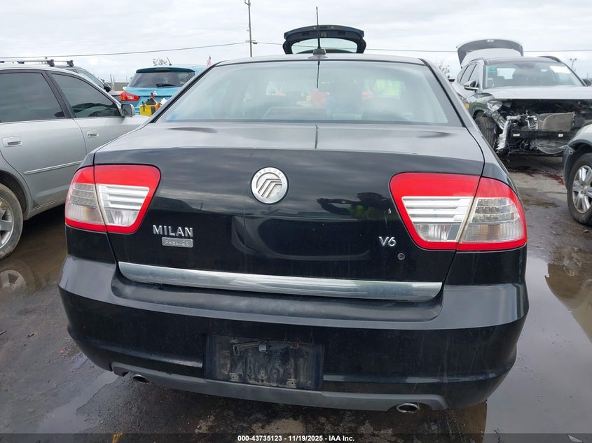 2007 Mercury Milan V6 Premier VIN: 3MEHM08117R651506 Lot: 43735123