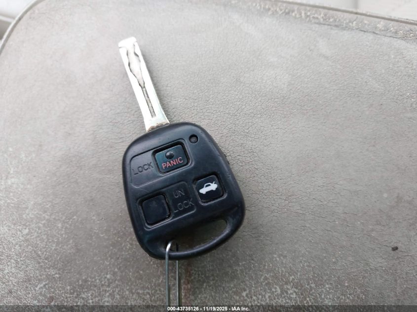 2002 Lexus Ls 430 VIN: JTHBN30F420090089 Lot: 43735126