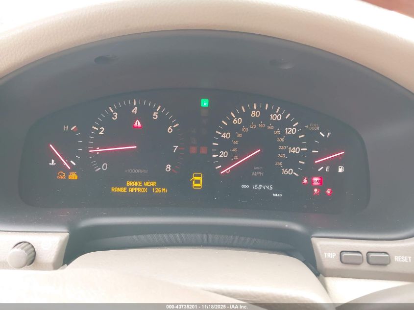 2002 Lexus Ls 430 VIN: JTHBN30F520062169 Lot: 43735201