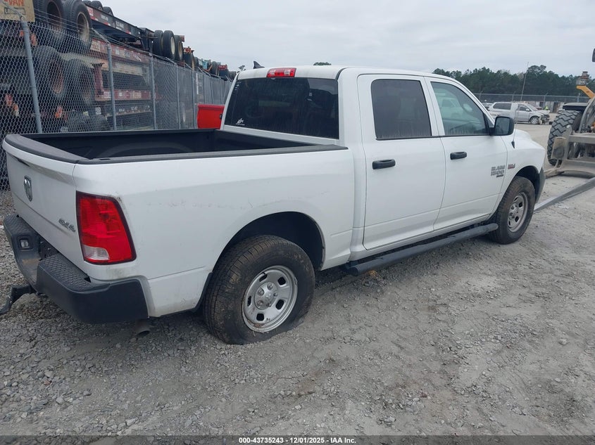 Vin: 1c6rr7kt5rs153155, lot: 44230603, ram 1500 classic tradesman  4x4 5'7 box 20244