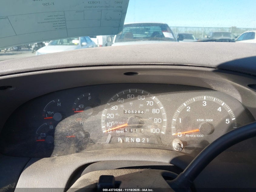 1997 Ford F-150 Lariat/Standard/Xl/Xlt VIN: 1FTDX1767VKC80024 Lot: 43735264