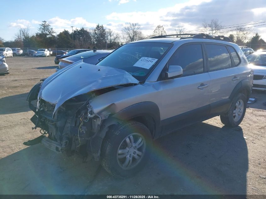 KM8JN72D86U300087 2006 HYUNDAI TUCSON photo no. 2