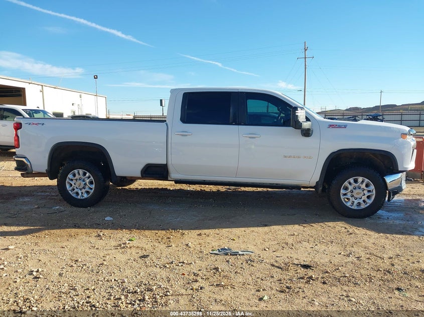 2022 Chevrolet Silverado 2500Hd 4Wd Long Bed Lt VIN: 1GC4YNE72NF107729 Lot: 43735296