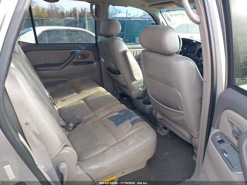 2002 Toyota Sequoia Limited V8 VIN: 5TDBT48A22S135615 Lot: 43735308