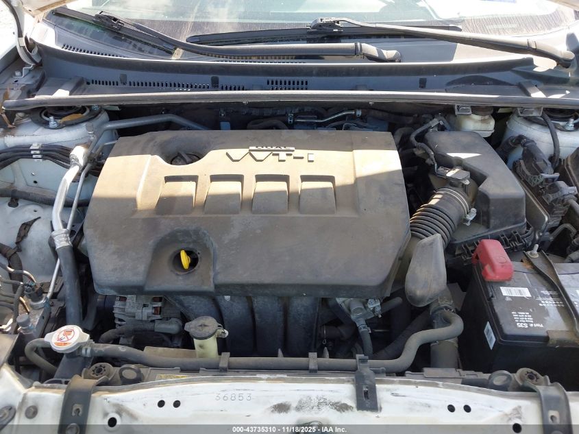 2018 Toyota Corolla Le VIN: 5YFBURHE6JP812220 Lot: 43735310