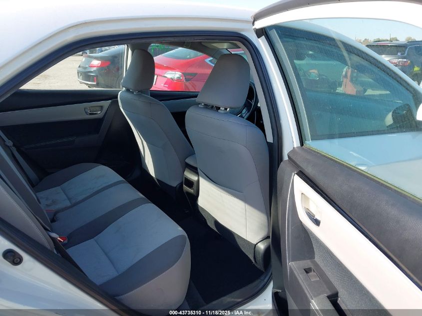 2018 Toyota Corolla Le VIN: 5YFBURHE6JP812220 Lot: 43735310