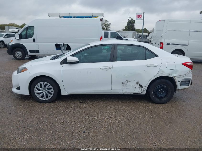 2018 Toyota Corolla Le VIN: 5YFBURHE6JP812220 Lot: 43735310