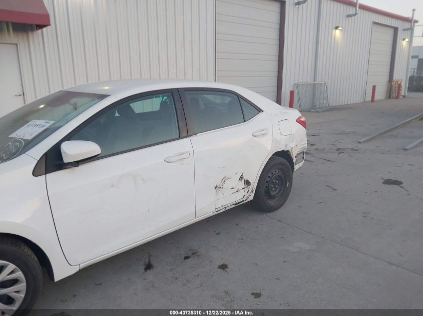 2018 Toyota Corolla Le VIN: 5YFBURHE6JP812220 Lot: 43735310