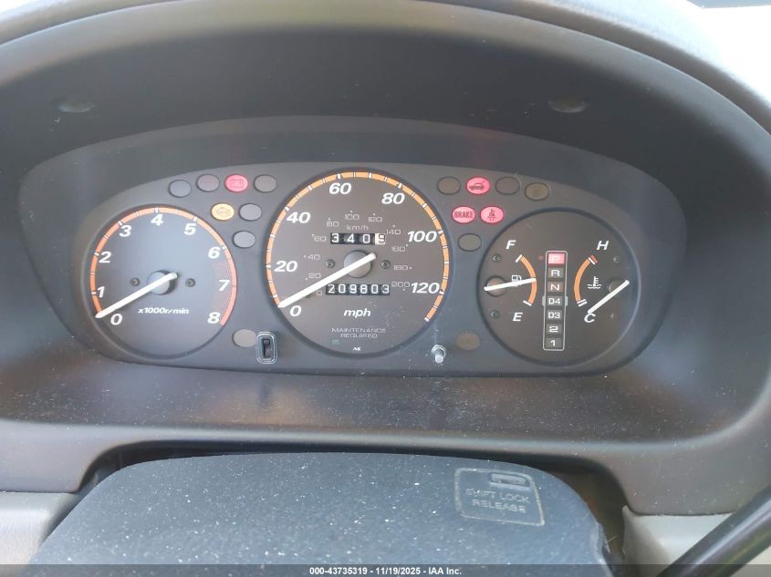 1998 Honda Cr-V Ex VIN: JHLRD1860WC106808 Lot: 43735319