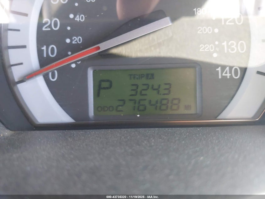 2007 Kia Spectra Ex VIN: KNAFE122675483259 Lot: 43735320