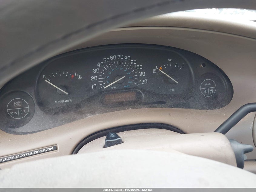 2001 Buick Century Custom VIN: 2G4WS52J511242517 Lot: 43735338