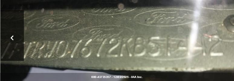 2002 Ford F-150 Lariat/Xlt VIN: 1FTRW07672KB51442 Lot: 43735357