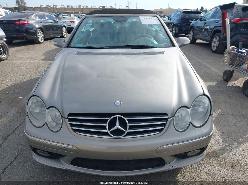 2005 Mercedes-Benz Clk 500 VIN: WDBTK75G05T049936 Lot: 43735361