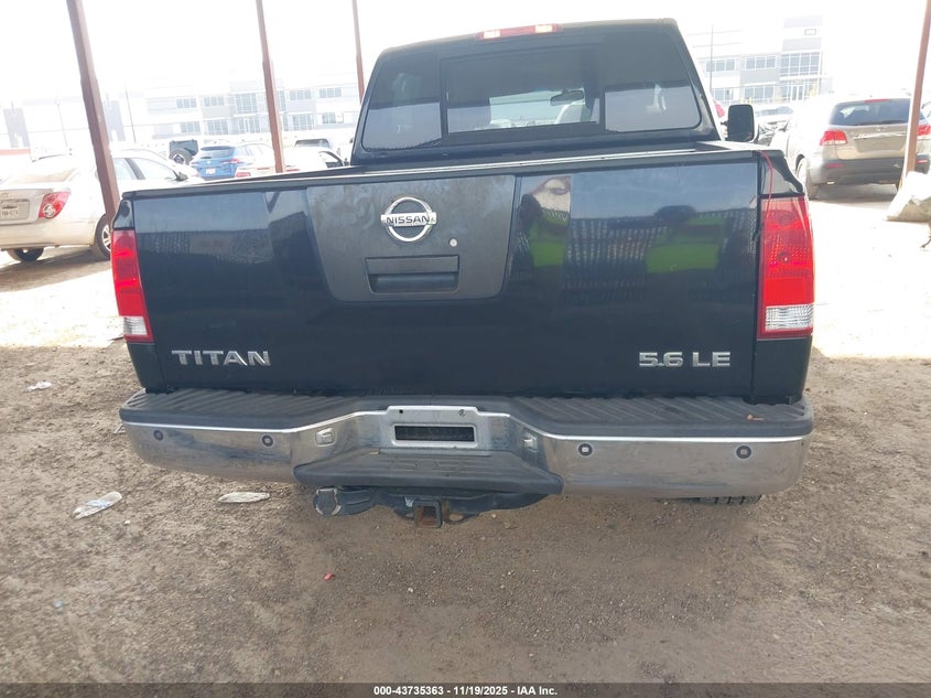2006 Nissan Titan Le VIN: 1N6AA07B46N555552 Lot: 43735363