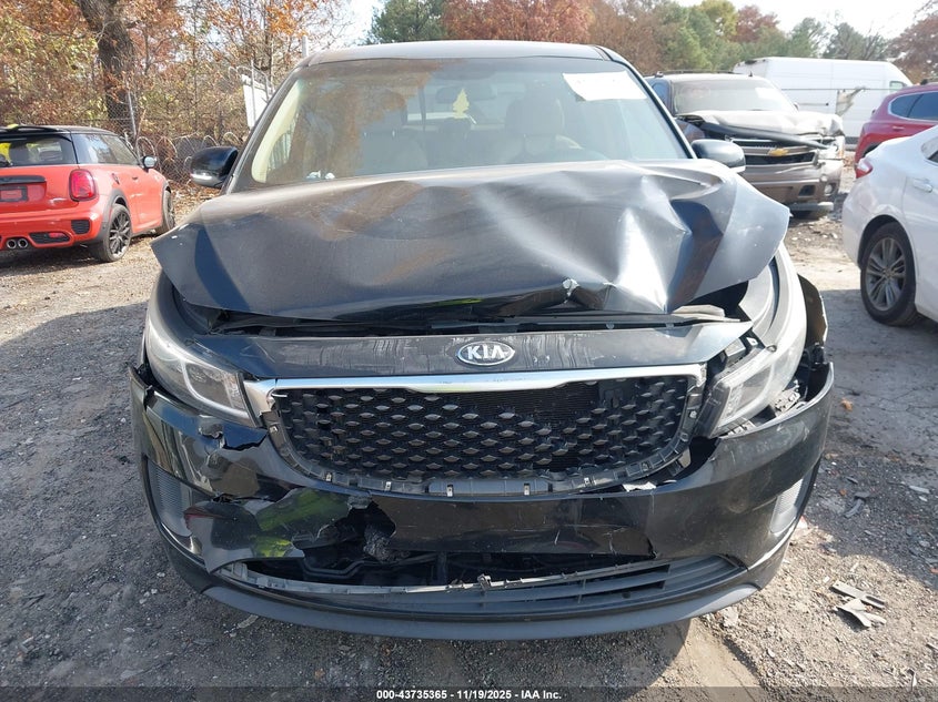 2017 Kia Sedona Lx VIN: KNDMB5C13H6236048 Lot: 43735365