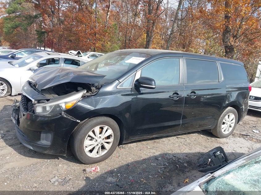 2017 Kia Sedona Lx VIN: KNDMB5C13H6236048 Lot: 43735365