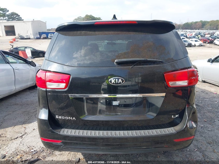 2017 Kia Sedona Lx VIN: KNDMB5C13H6236048 Lot: 43735365