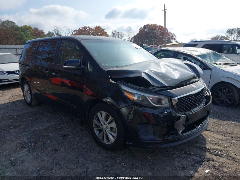 2017 Kia Sedona Lx VIN: KNDMB5C13H6236048 Lot: 43735365