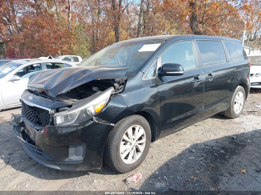 2017 Kia Sedona Lx VIN: KNDMB5C13H6236048 Lot: 43735365