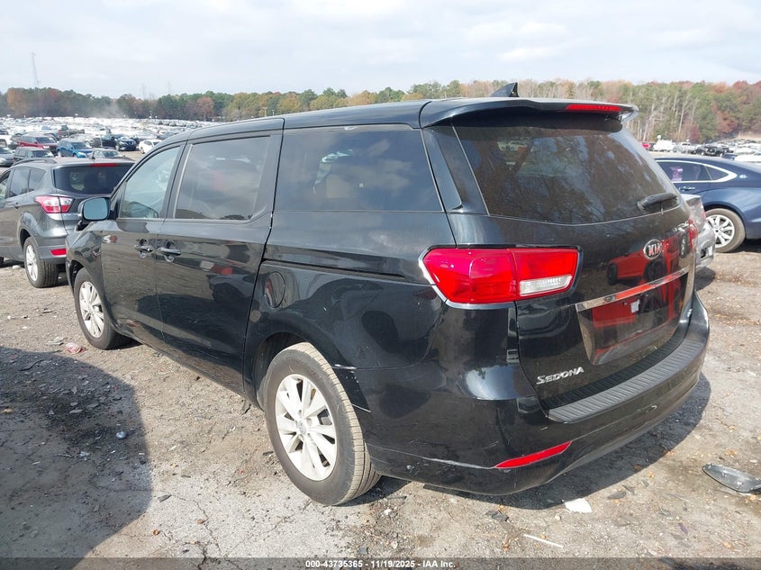 2017 Kia Sedona Lx VIN: KNDMB5C13H6236048 Lot: 43735365