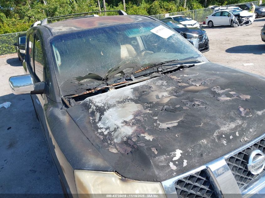 2007 Nissan Armada Se VIN: 5N1BA08A87N716219 Lot: 43735416