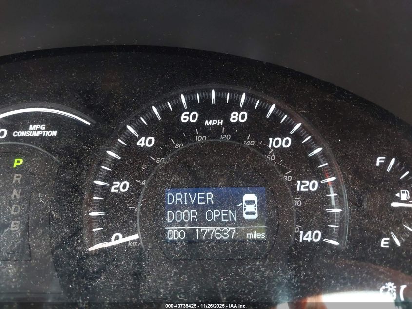 2008 Toyota Camry Hybrid VIN: 4T1BB46K18U032605 Lot: 43735425