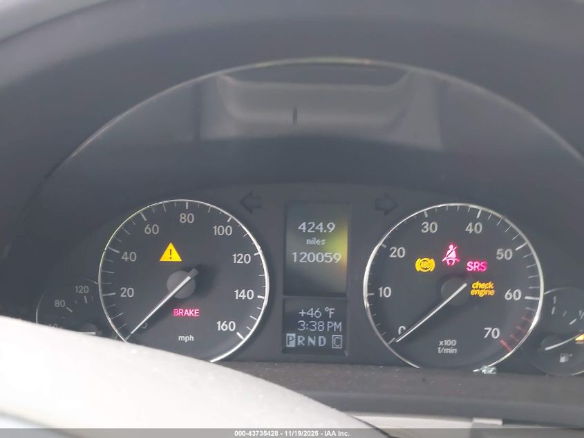 2007 Mercedes-Benz C 280 Luxury 4Matic VIN: WDBRF92H87F879315 Lot: 43735428