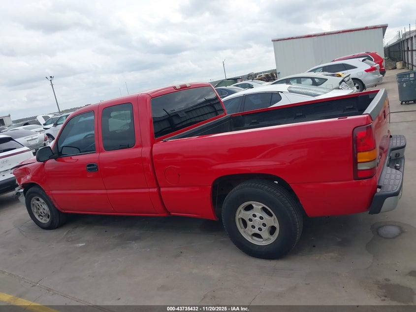 2001 GMC Sierra 1500 Sl VIN: 2GTEC19V011144591 Lot: 43735432