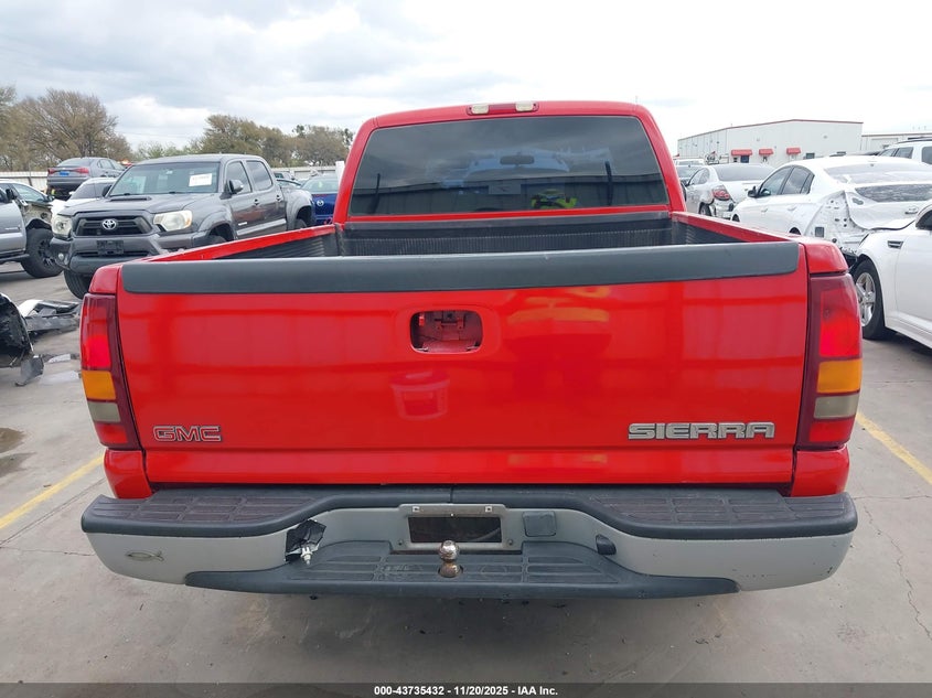 2001 GMC Sierra 1500 Sl VIN: 2GTEC19V011144591 Lot: 43735432