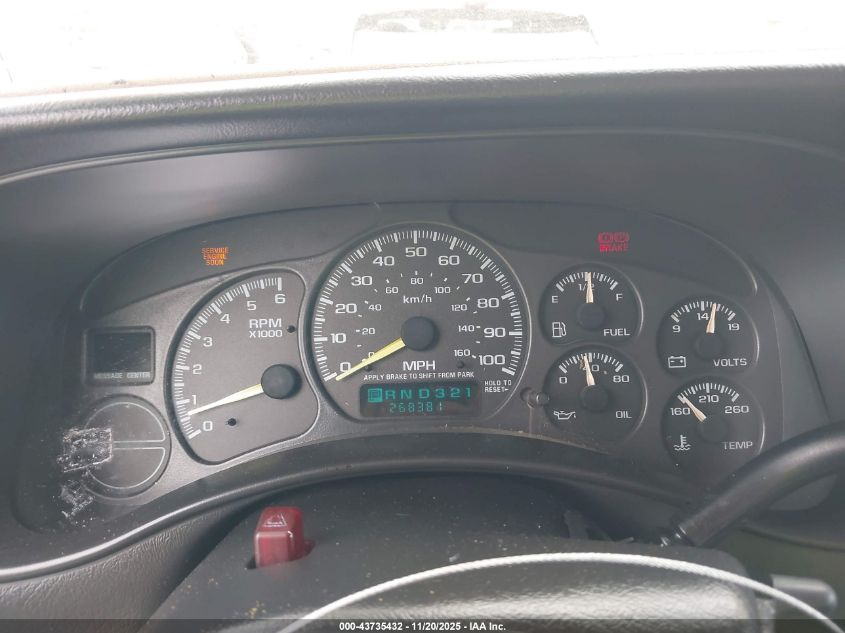 2001 GMC Sierra 1500 Sl VIN: 2GTEC19V011144591 Lot: 43735432