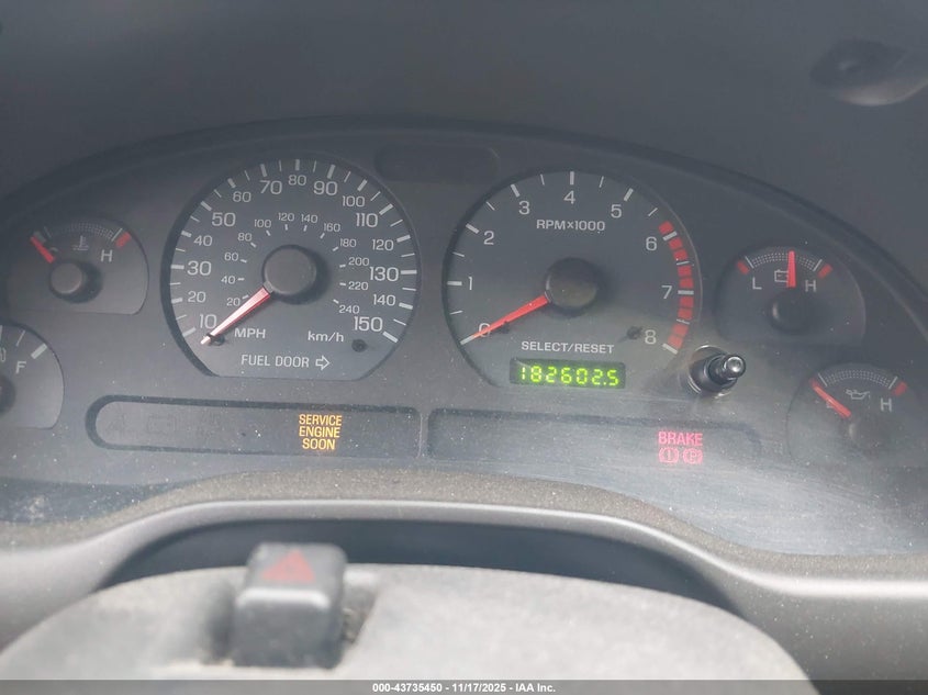 2002 Ford Mustang Gt VIN: 1FAFP45X82F234833 Lot: 43735450