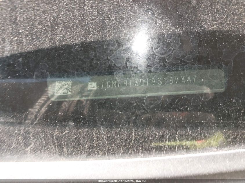 2009 Chevrolet Traverse Ls VIN: 1GNER13D19S157447 Lot: 43735470