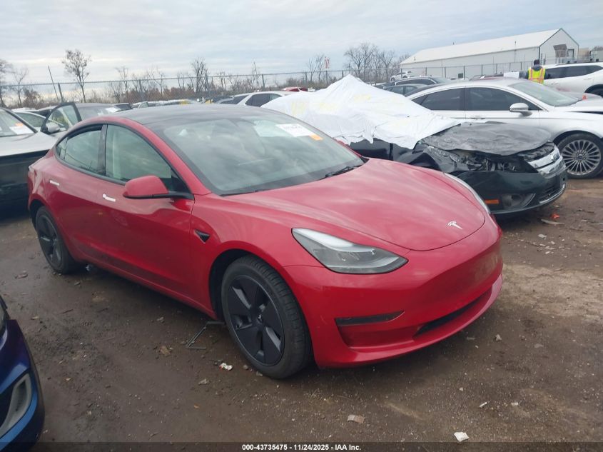 TESLA MODEL 3 REAR-WHEEL DRIVE
