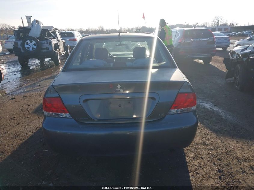 2006 Mitsubishi Lancer Es/Se VIN: JA3AJ26E46U014340 Lot: 43735492