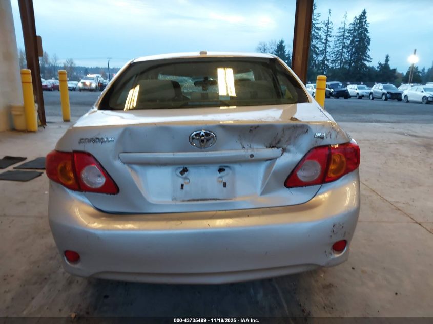 2009 Toyota Corolla Le VIN: JTDBL40E49J000528 Lot: 43735499