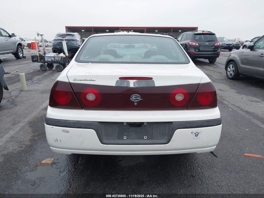 2002 Chevrolet Impala VIN: 2G1WF52E829371939 Lot: 43735505