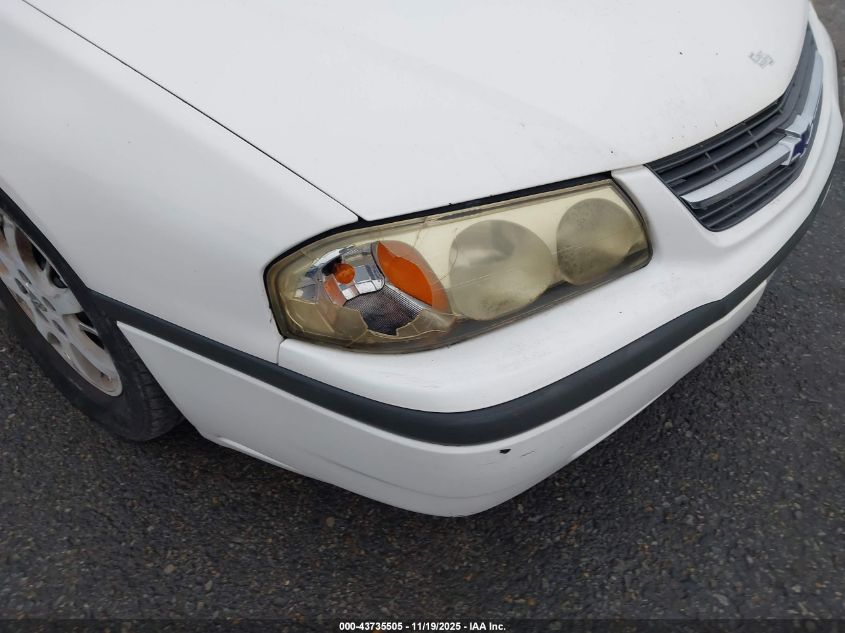 2002 Chevrolet Impala VIN: 2G1WF52E829371939 Lot: 43735505